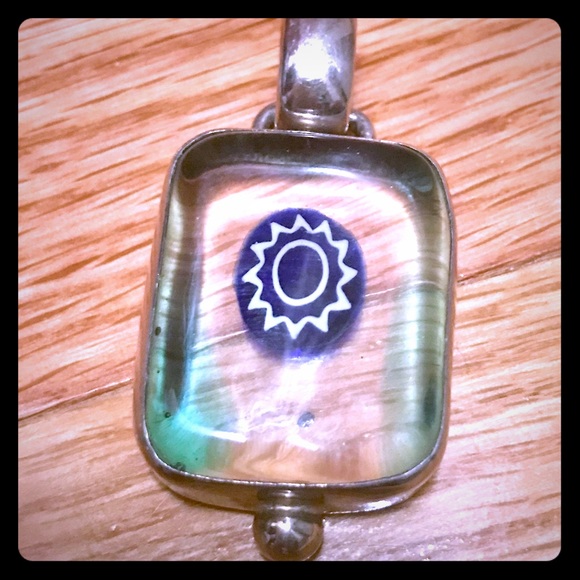 Venetian glass pendant - Picture 1 of 3
